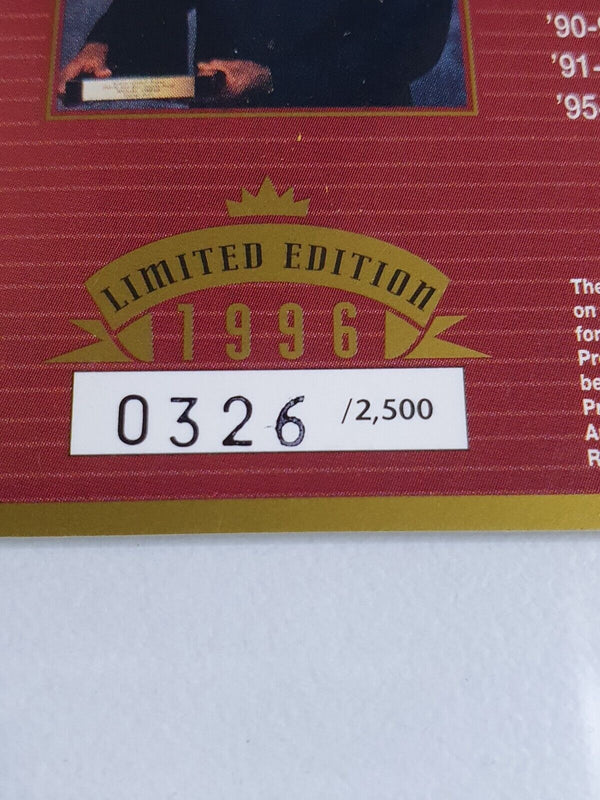 1996 Upper Deck Michael Jordan MVP /2500 Gold Die-Cut - Very Rare