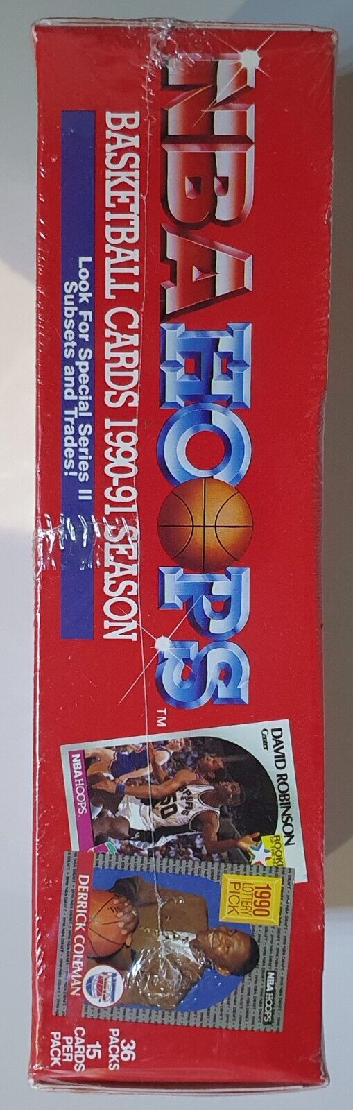 1990-91 NBA Hoops Basketball Series 2 Sealed Box - Factory Sealed