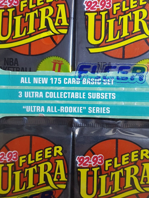 1992-93 Fleer Ultra Basketball Series 2 Jumbo Box - Factory Sealed