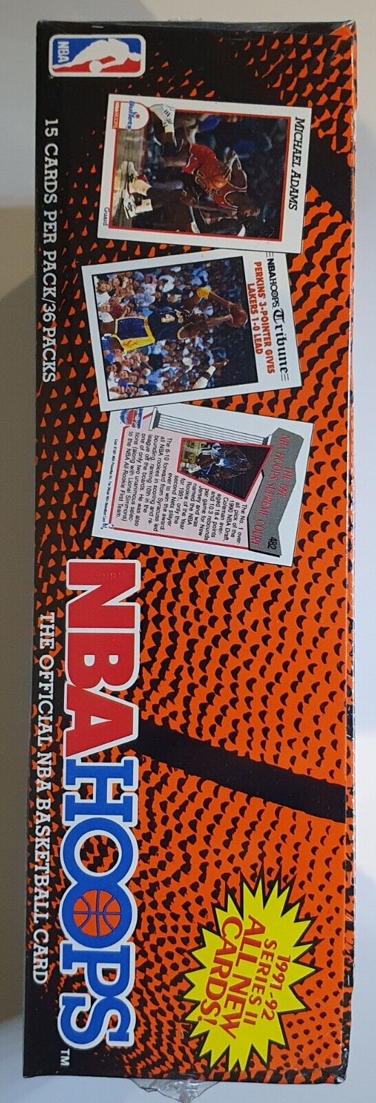 1991-92 NBA Hoops Basketball Series 2 Box - Factory Sealed (Jordan Dream Team)