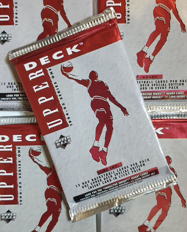 1994-95 Upper Deck NBA Basketball Series 1 Hobby Pack - Factory Sealed Packs