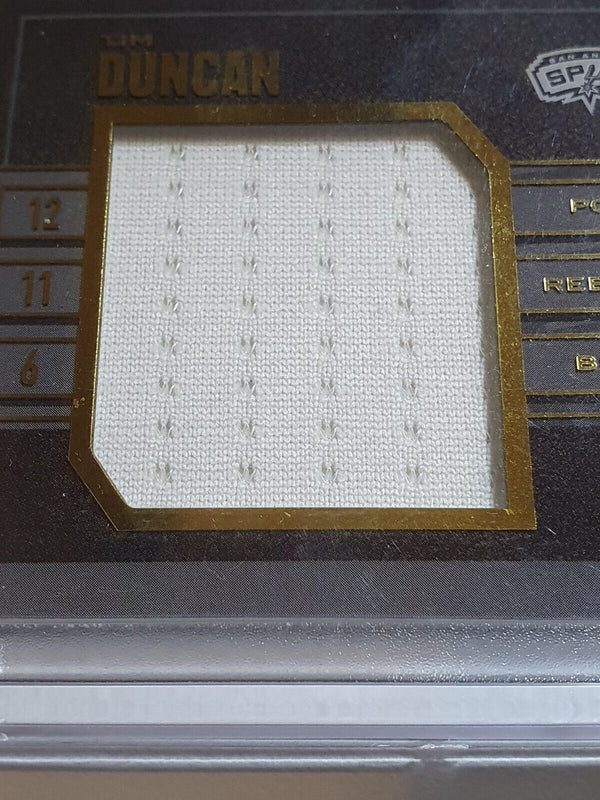 2015 Preferred Tim Duncan #PATCH Booklet /149 Game Worn Jumbo Jersey - Rare