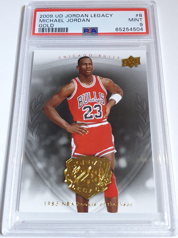 2009 UD Jordan Legacy Michael Jordan #88 GOLD - PSA 9 (POP 16)