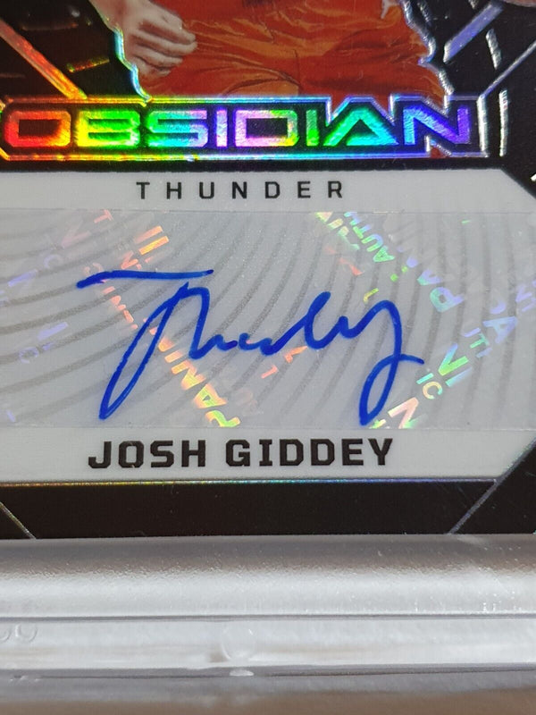 2022 Obsidian Josh Giddey AUTO /99 Galaxy Ink Autograph - Ready to Grade