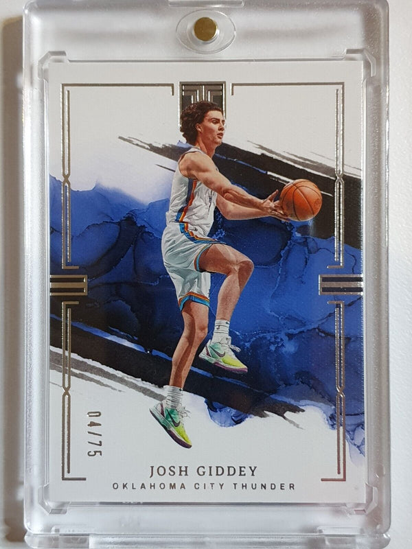 2022 Panini Impeccable Josh Giddey #13 SILVER /75 Foil - Ready to Grade