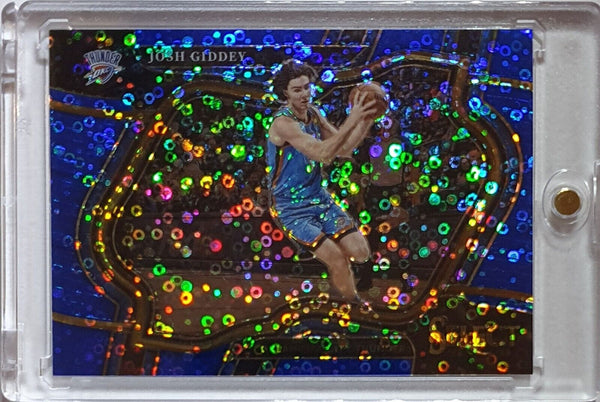 2022 Panini Select Josh Giddey #260 COURTSIDE BLUE DISCO /25 Holo - Rare