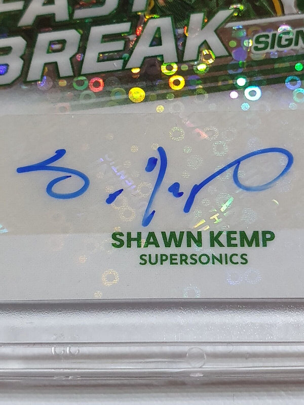 2022 Donruss Optic Shawn Kemp Auto FAST BREAK Signatures - Ready to Grade