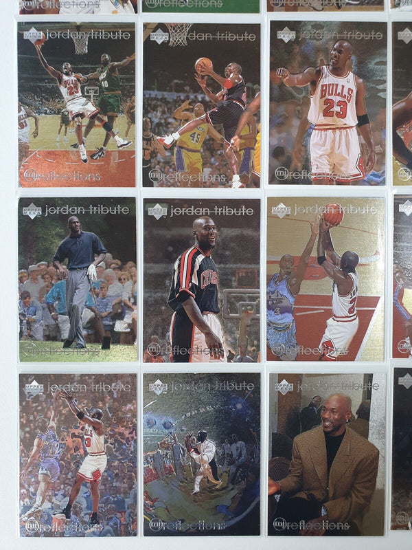 1998 Upper Deck Michael Jordan Tribute Series III REFLECTIONS Complete 30 Set