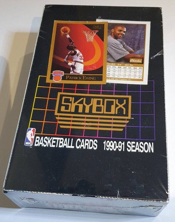 1990-91 Skybox NBA Basketball Box - Factory Sealed