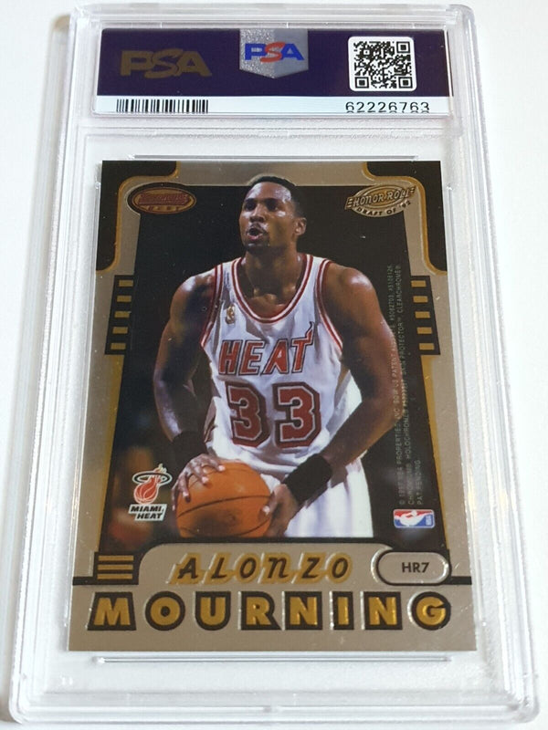 1996 Bowman's Best Shaquille O'Neal Alonzo Mourning Honor Roll - PSA 10 (POP 6)