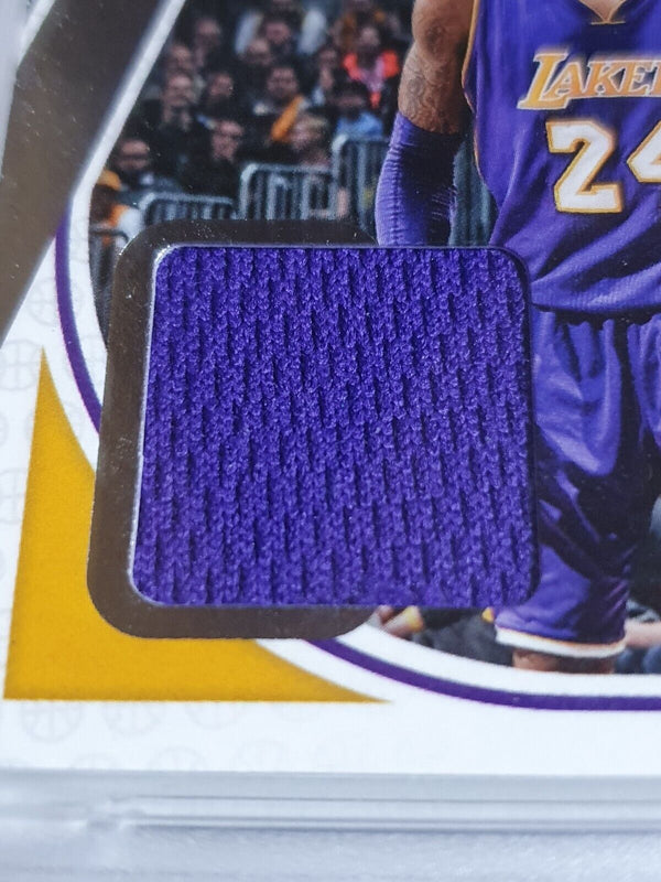 2018 Donruss Kobe Bryant #PATCH Game Worn Jersey - PSA 9 (POP 10)
