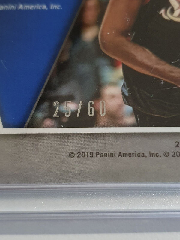 2018 Spectra Dikembe Mutombo AUTO NEON BLUE /60 Prizm Award Winning Autograph
