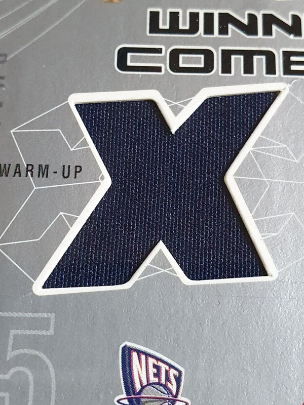 2002 SPx Allen Iverson Jason Kidd #PATCH Winning Combos Dual Game Jerseys