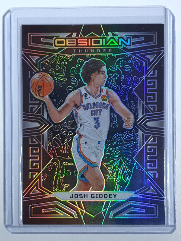 2022 Panini Obsidian Josh Giddey #103 ELECTRIC ETCH Holo - Ready to Grade