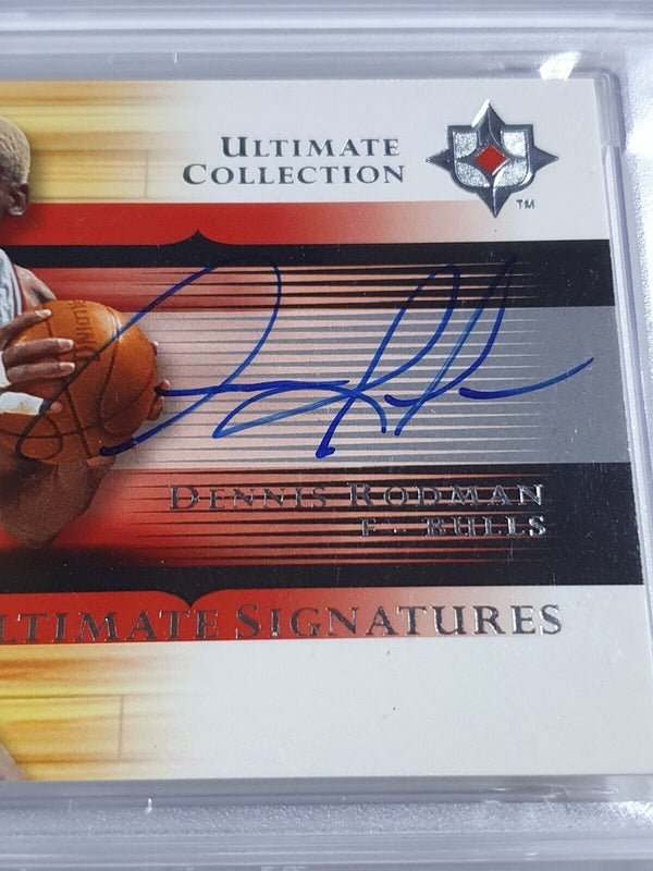 2005 Ultimate Collection Dennis Rodman AUTO Signatures - PSA 9 (POP 1)
