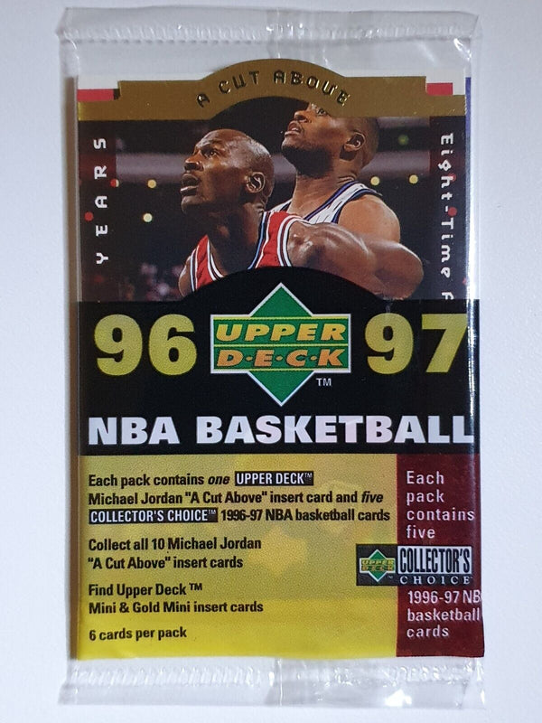3 x Packs - 1996-97 Collectors Choice Michael Jordan 