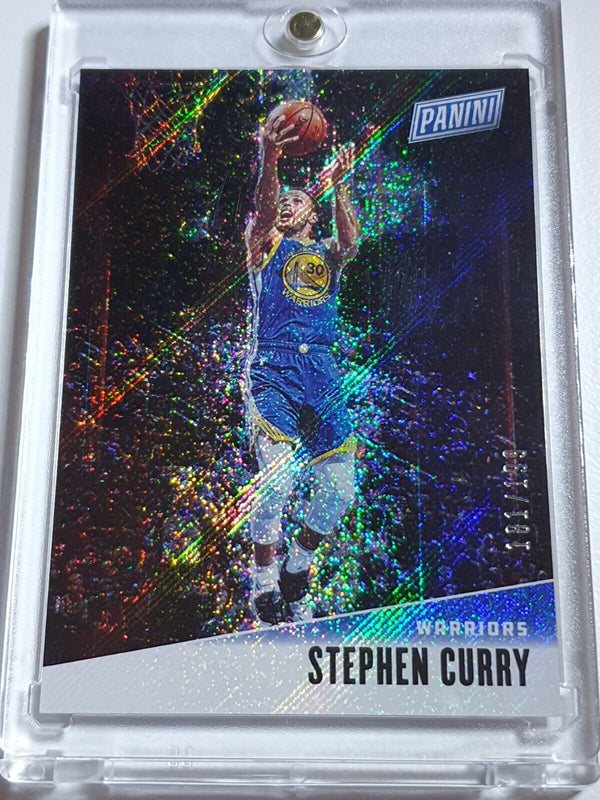 2019 Panini Stephen Curry COSMIC SHIMMER /199 Father's Day - Ready to Grade
