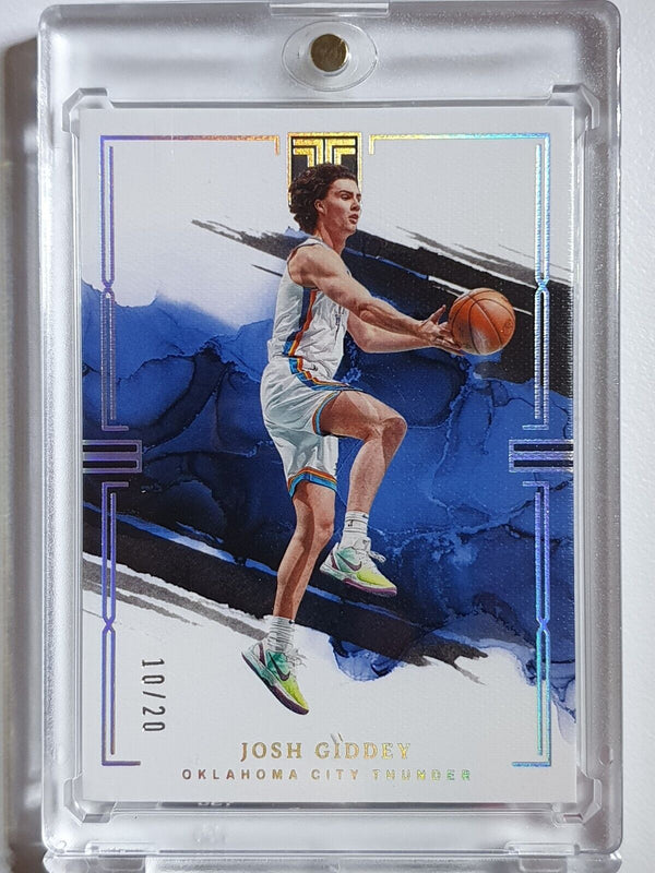 2022 Panini Impeccable Josh Giddey #13 HOLO SILVER /20 - Ready to Grade