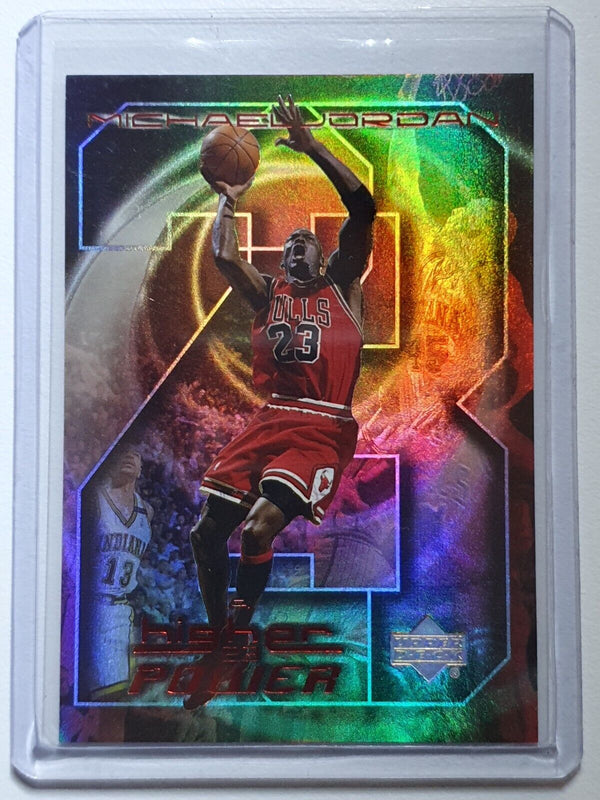 1999 Upper Deck Michael Jordan Higher Power #MJ12 HOLO Insert - Ready to Grade