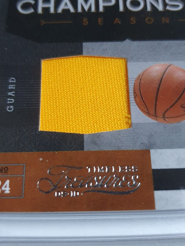 2009 Timeless Treasures Kobe Bryant #PATCH /100 Game Worn Jersey - Rare