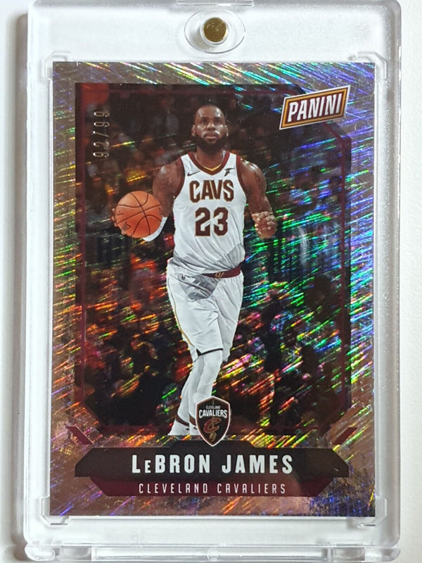 2018 Panini The National Lebron James #30 Magnetic Fur /99 Holo - Rare