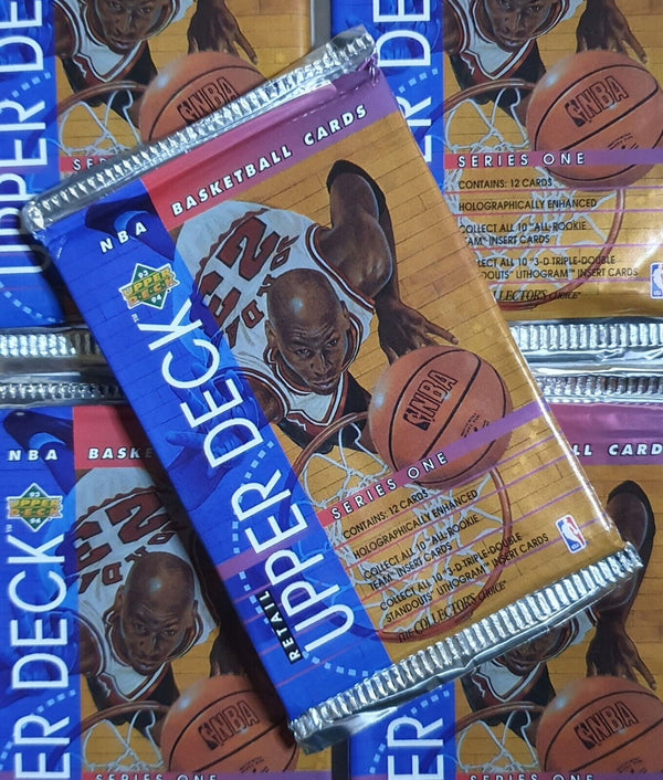 1993-94 Upper Deck NBA Basketball Series 1 Retail Pack - Factory Sealed Packs