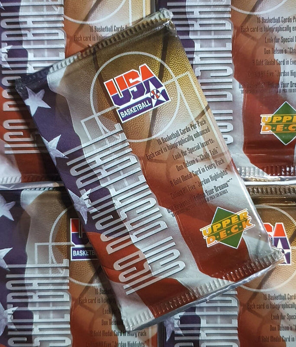 1994 Upper Deck USA Basketball Olympic Team Pack - Factory Sealed Packs