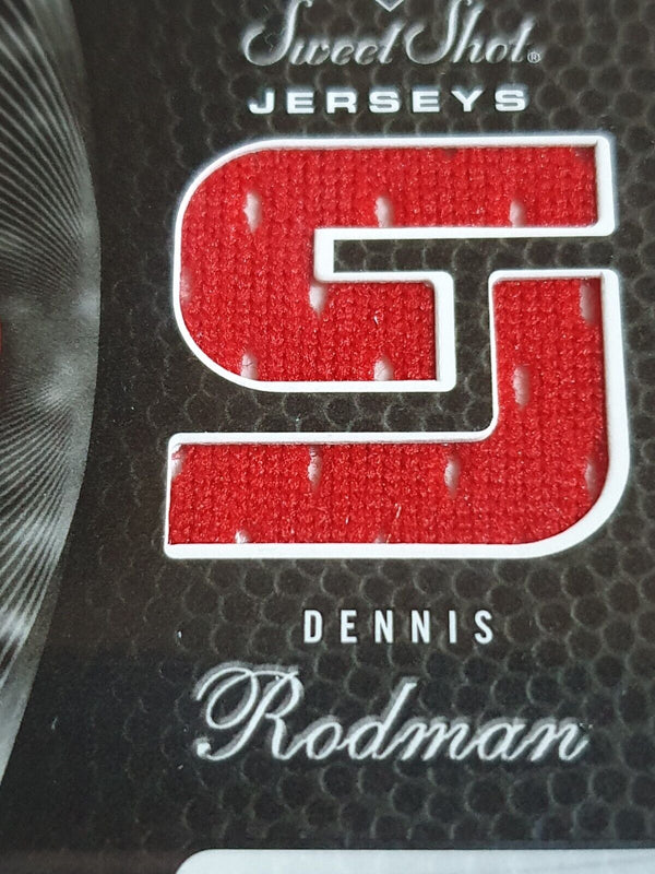 2005 Upper Deck Sweet Shot Dennis Rodman #PATCH /125 Game Worn Jersey - Rare