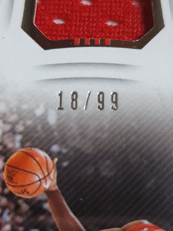 2018 National Treasures Dominque Wilkins #PATCH /99 Game Worn Jersey - Rare