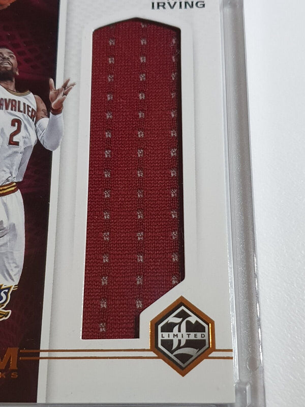 2016 Panini Limited Kyrie Irving #PATCH /99 Game Worn Jumbo Jersey - Rare