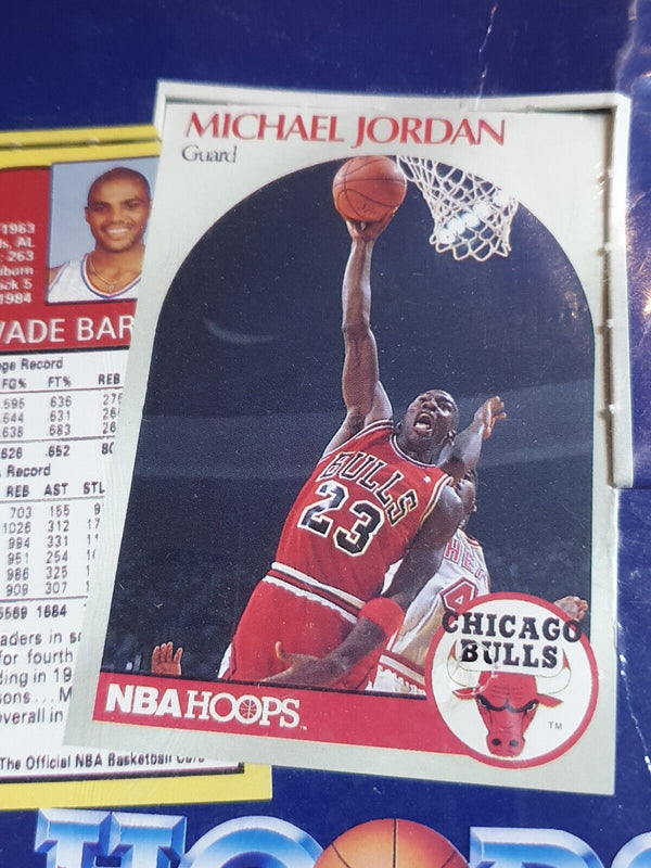 1990-91 NBA Hoops Basketball Series 1 Sealed Box Michael Jordan - Factory Sealed