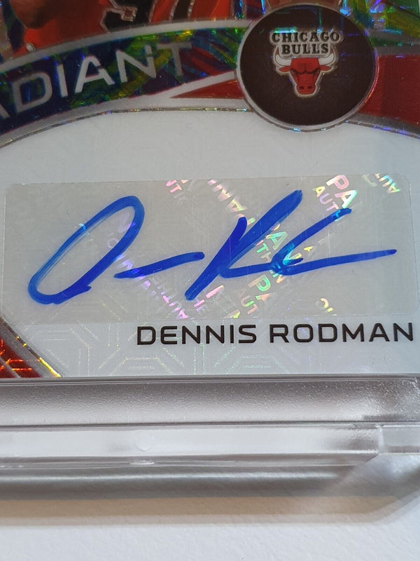 2019 Spectra Dennis Rodman AUTO META /25 Holo Radiant Signatures - Rare