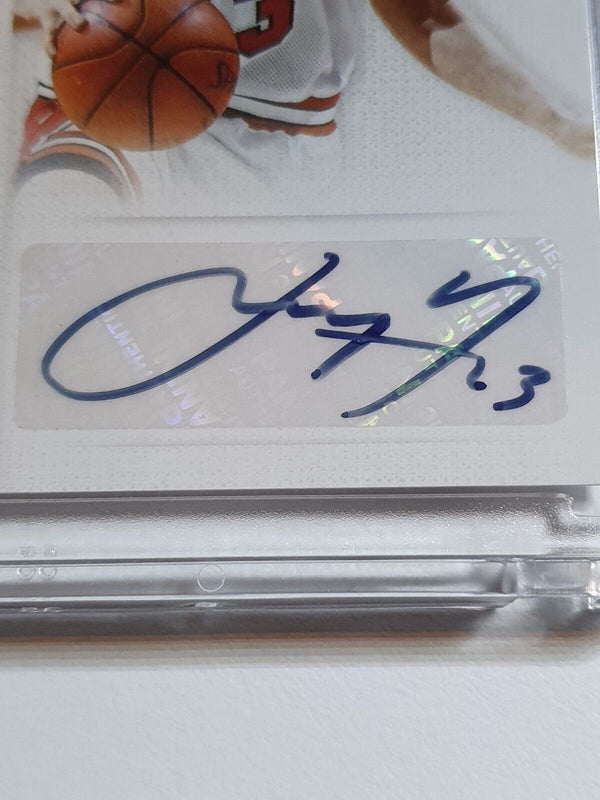 2013 Past and Present Luc Longley AUTO Elusive Ink Full Autograph - Very Rare