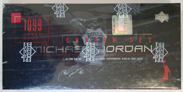 Lot of 2 x Upper Deck Michael Jordan Career Sets - Sealed