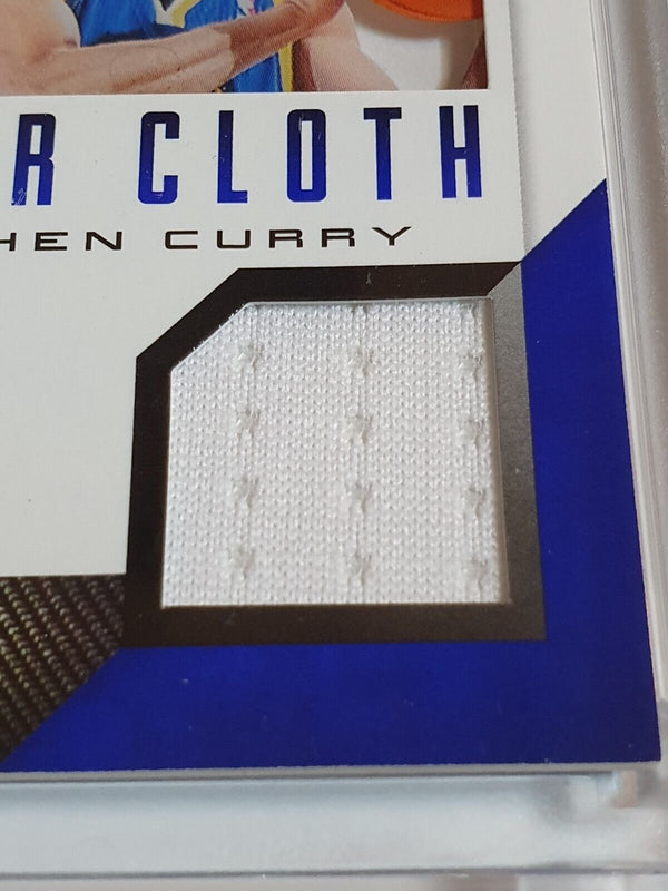 2014 Totally Certified Stephen Curry #PATCH ACETATE /199 Game Worn Jersey - Rare
