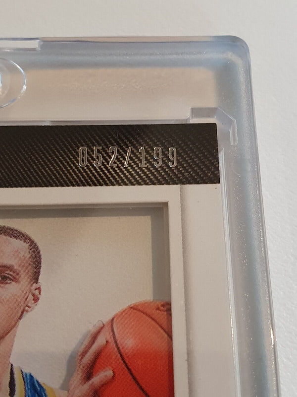 2014 Totally Certified Stephen Curry #PATCH ACETATE /199 Game Worn Jersey - Rare