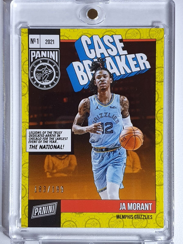 2021 Panini The National Ja Morant #CB18 CASE BREAKER /199 - Ready to Grade