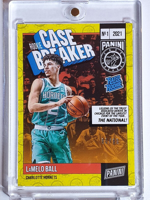 2021 Panini The National LaMelo Ball Rookie CASE BREAKER /99 RC - Rare