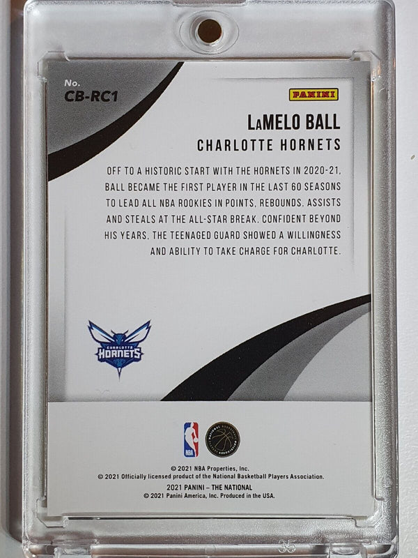 2021 Panini The National LaMelo Ball Rookie CASE BREAKER /99 RC - Rare