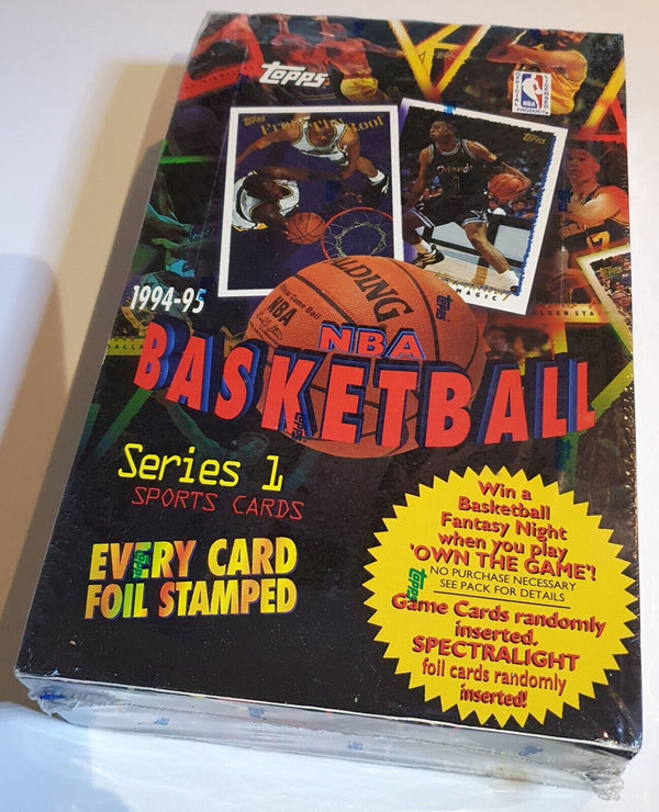 1994-95 Topps NBA Basketball Series 1 Box - Factory Sealed