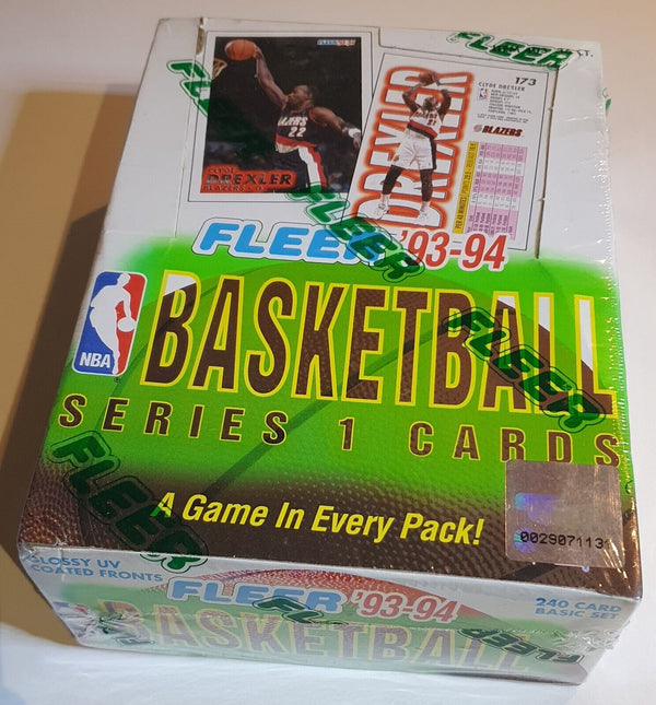 1993-94 Fleer NBA Basketball Series 1 Box - Factory Sealed