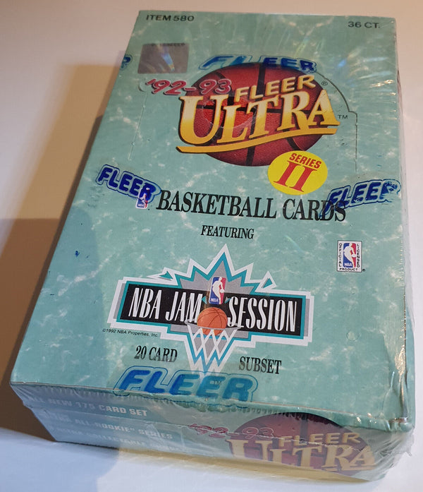 1992-93 Fleer Ultra Basketball Series 2 Box - Factory Sealed