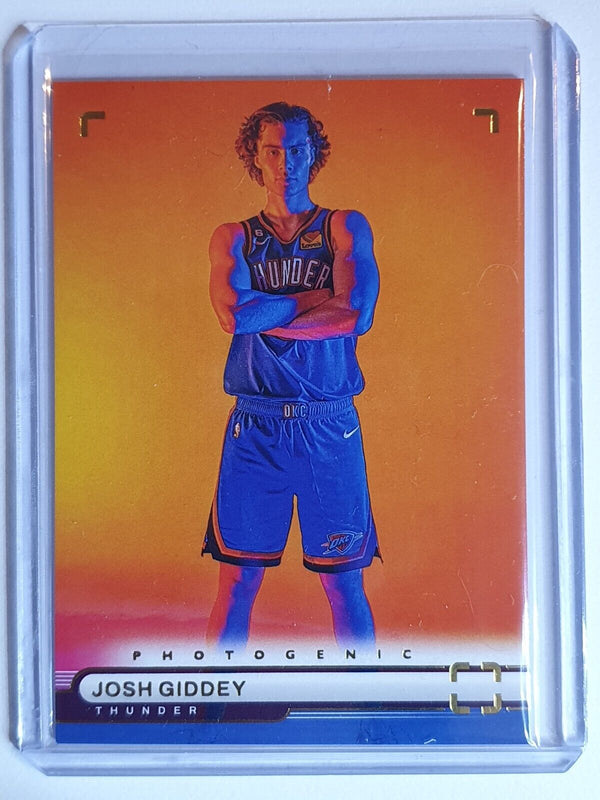 2022 Panini Photogenic Josh Giddey #72 - Ready to Grade