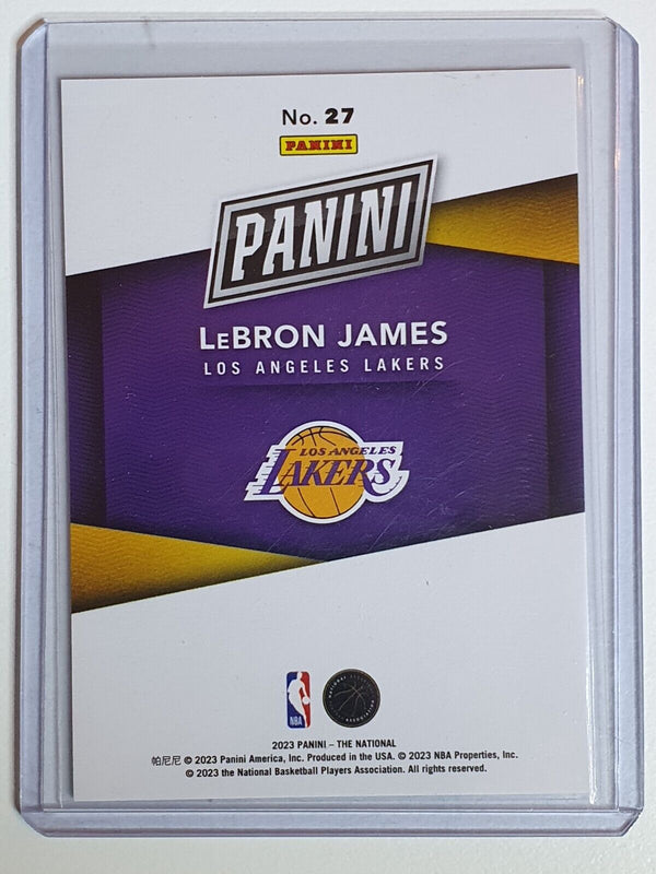 2023 Panini The National Lebron James #27 CASE BREAKER /199 - Ready to Grade