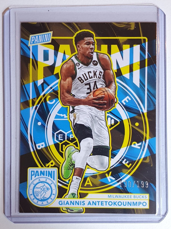 2023 The National Giannis Antetokounmpo #29 CASE BREAKER /199 - Ready to Grade