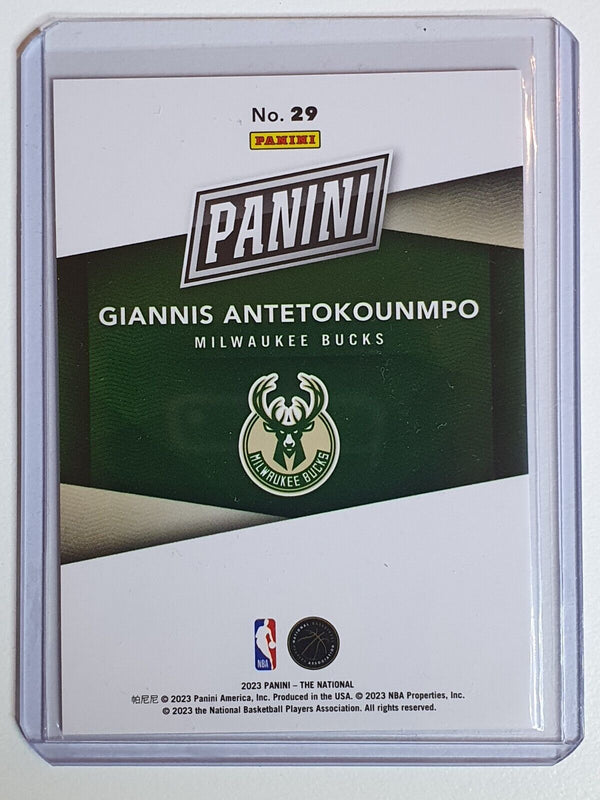 2023 The National Giannis Antetokounmpo #29 CASE BREAKER /199 - Ready to Grade