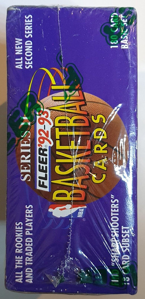 1992-93 Fleer Basketball Cards Series 2 Box - Factory Sealed