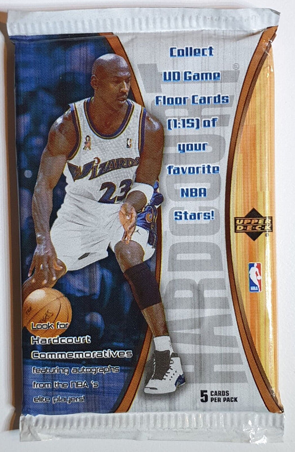 2002-03 Upper Deck Hardcourt Basketball Sealed Pack - Factory Sealed Packs