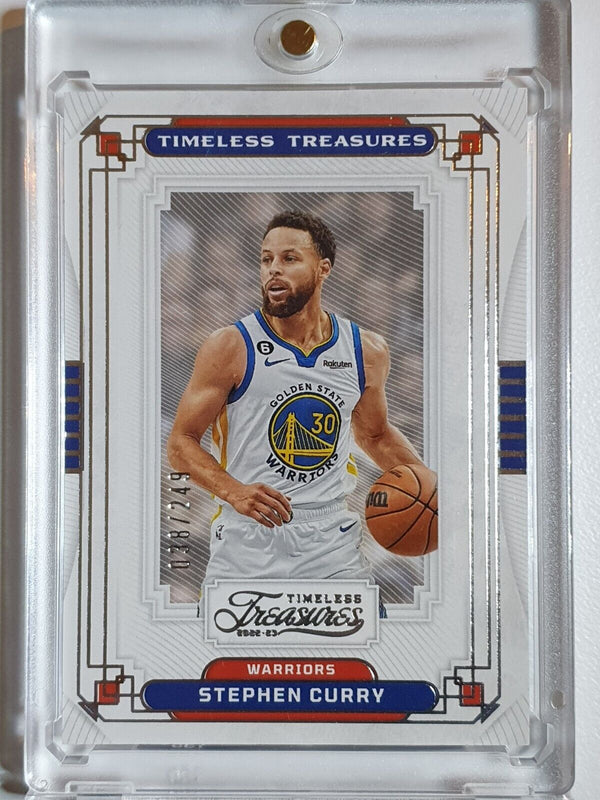2022 Chronicles Stephen Curry /249 Timeless Treasures - Ready to Grade