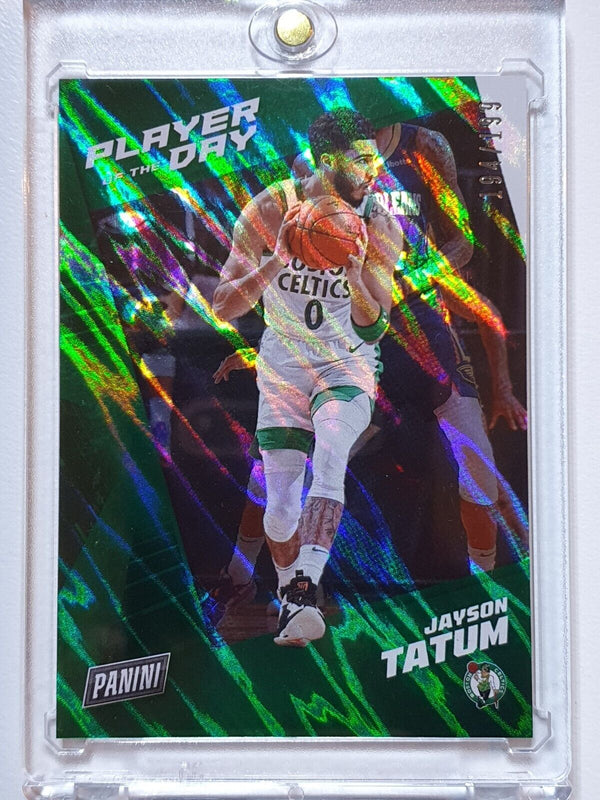 2021 Panini Jayson Tatum #4 MOON LAVA /199 Player Of The Day - Rare